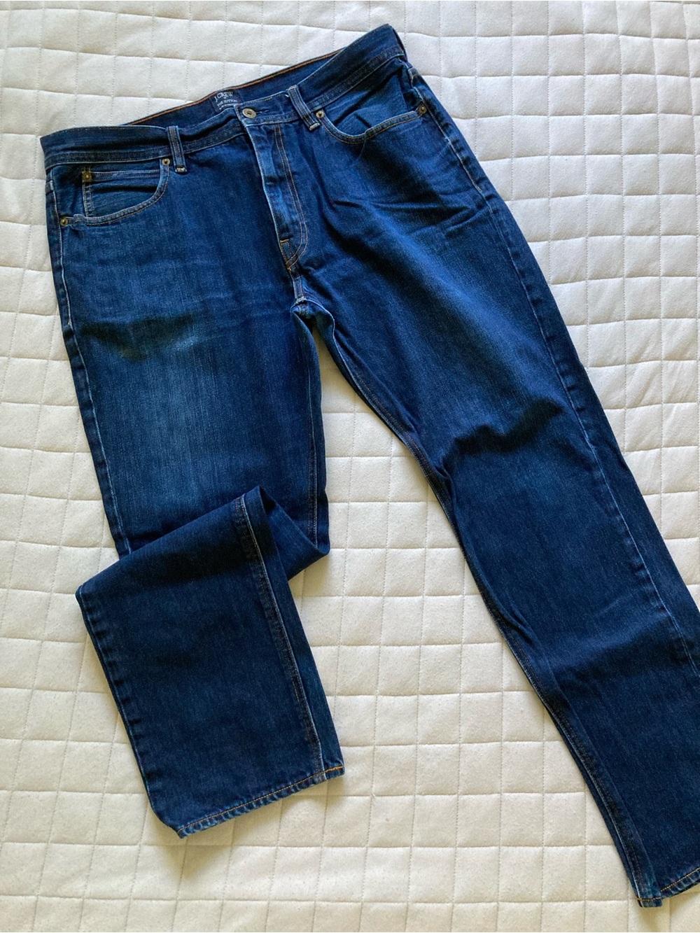 J. Crew Men’s Indigo Classic Straight Jeans